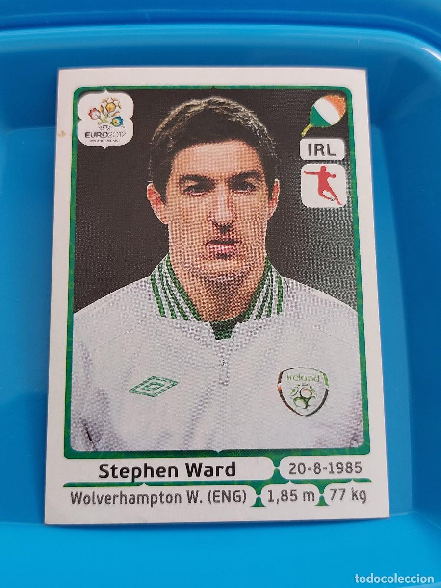 Coleccionismo Cromos antiguos: PANINI EURO 2012 POLAND UKRAINE N&ordm; 355 WARD IRLANDA - POLONIA UCRANIA 12 &ndash; NUEVO SIN PEGAR