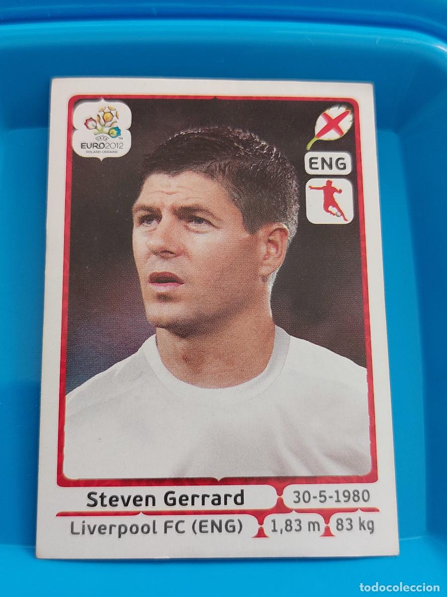 Coleccionismo Cromos antiguos: PANINI EURO 2012 POLAND UKRAINE N&ordm; 499 GERRARD INGLATERRA - POLONIA UCRANIA 12 &ndash; NUEVO SIN PEGAR