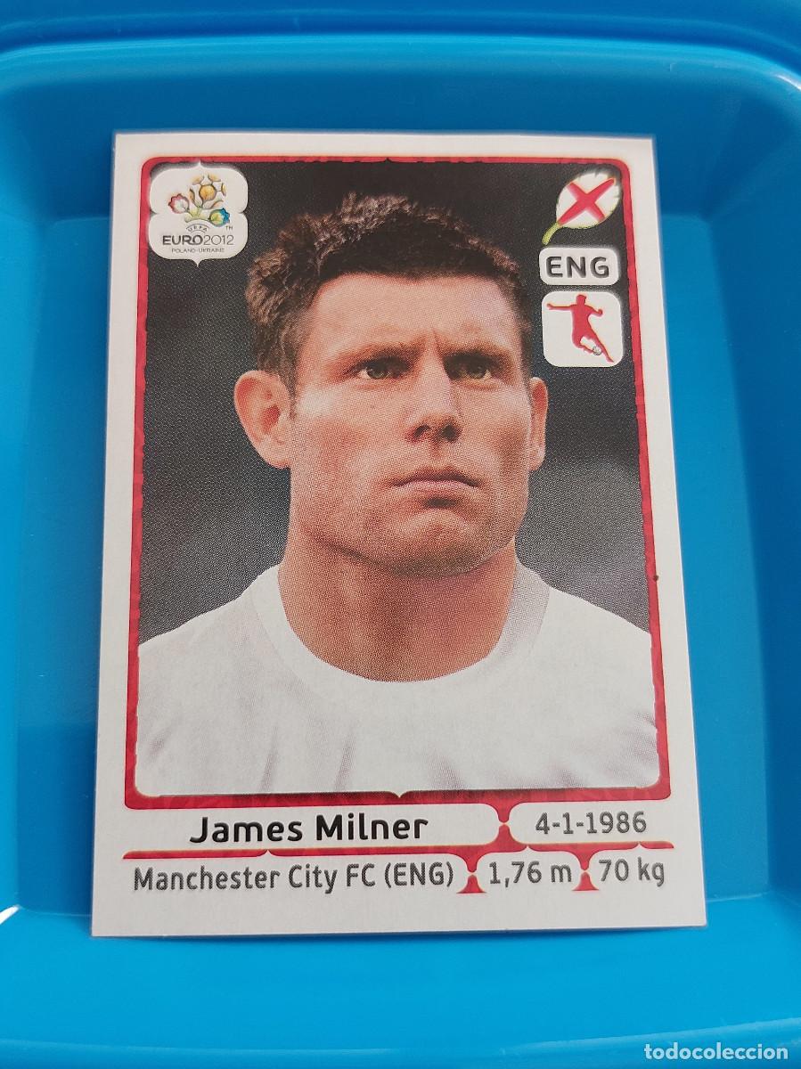 Coleccionismo Cromos antiguos: PANINI EURO 2012 POLAND UKRAINE N&ordm; 504 MILNER INGLATERRA - POLONIA UCRANIA 12 &ndash; NUEVO SIN PEGAR