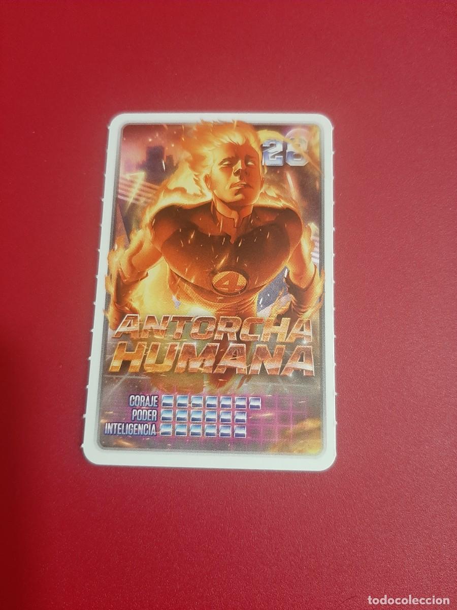 Coleccionismo cromos antiguos: CROMO DE MARVEL NUMERO 28 &iexcl; DESCUBRE TU PODER ! CARREFOUR ! - Foto 1