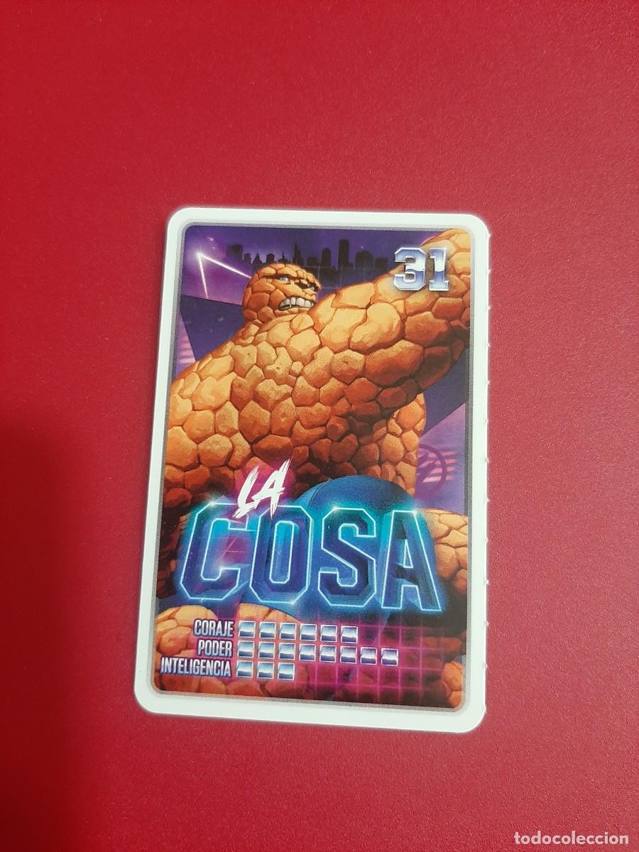 Coleccionismo cromos antiguos: CROMO DE MARVEL NUMERO 31 &iexcl; DESCUBRE TU PODER ! CARREFOUR ! - Foto 1