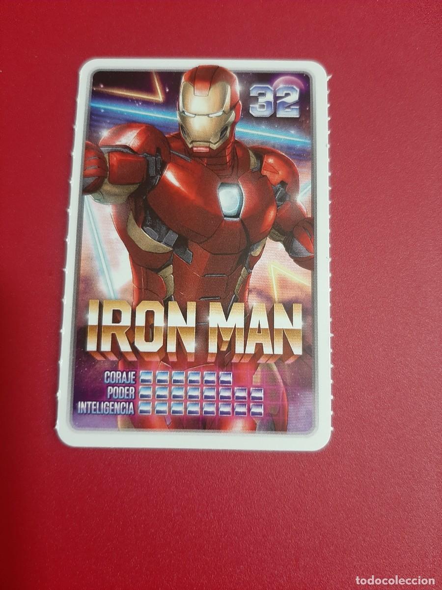 Coleccionismo cromos antiguos: CROMO DE MARVEL NUMERO 32 &iexcl; DESCUBRE TU PODER ! CARREFOUR ! - Foto 1