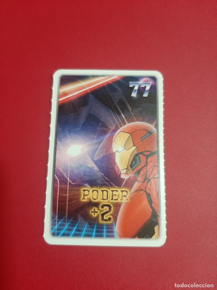 Coleccionismo cromos antiguos: CROMO DE MARVEL NUMERO 77 &iexcl; DESCUBRE TU PODER ! CARREFOUR ! - Foto 1