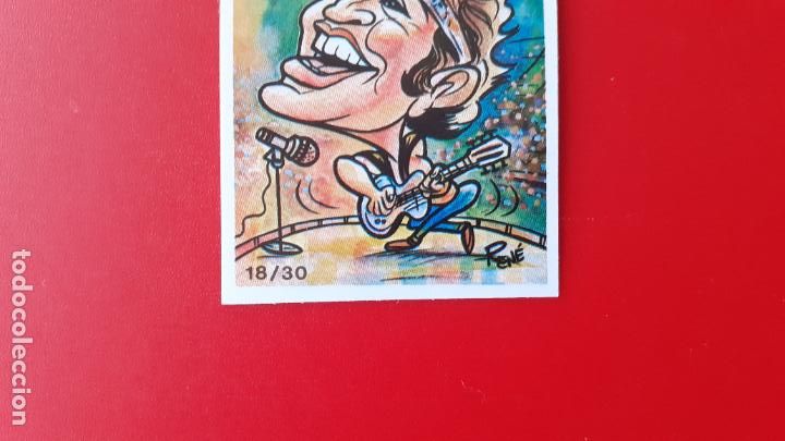 Coleccionismo cromos antiguos: BRUCE SPRINGSTEEN. ADHESIVO. CARICATURA. - Foto 3