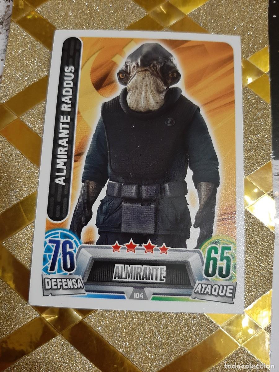 Coleccionismo cromos antiguos: CROMO DE STAR WARS NUMERO 104 TOPPS ! - Foto 1