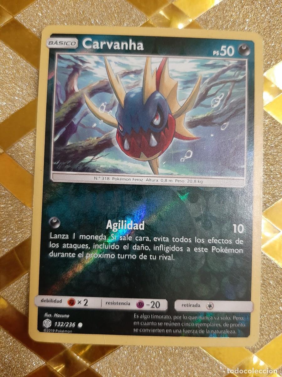 Coleccionismo cromos antiguos: CROMOS CARTAS DE POKEMON CARVANHA ! - Foto 1