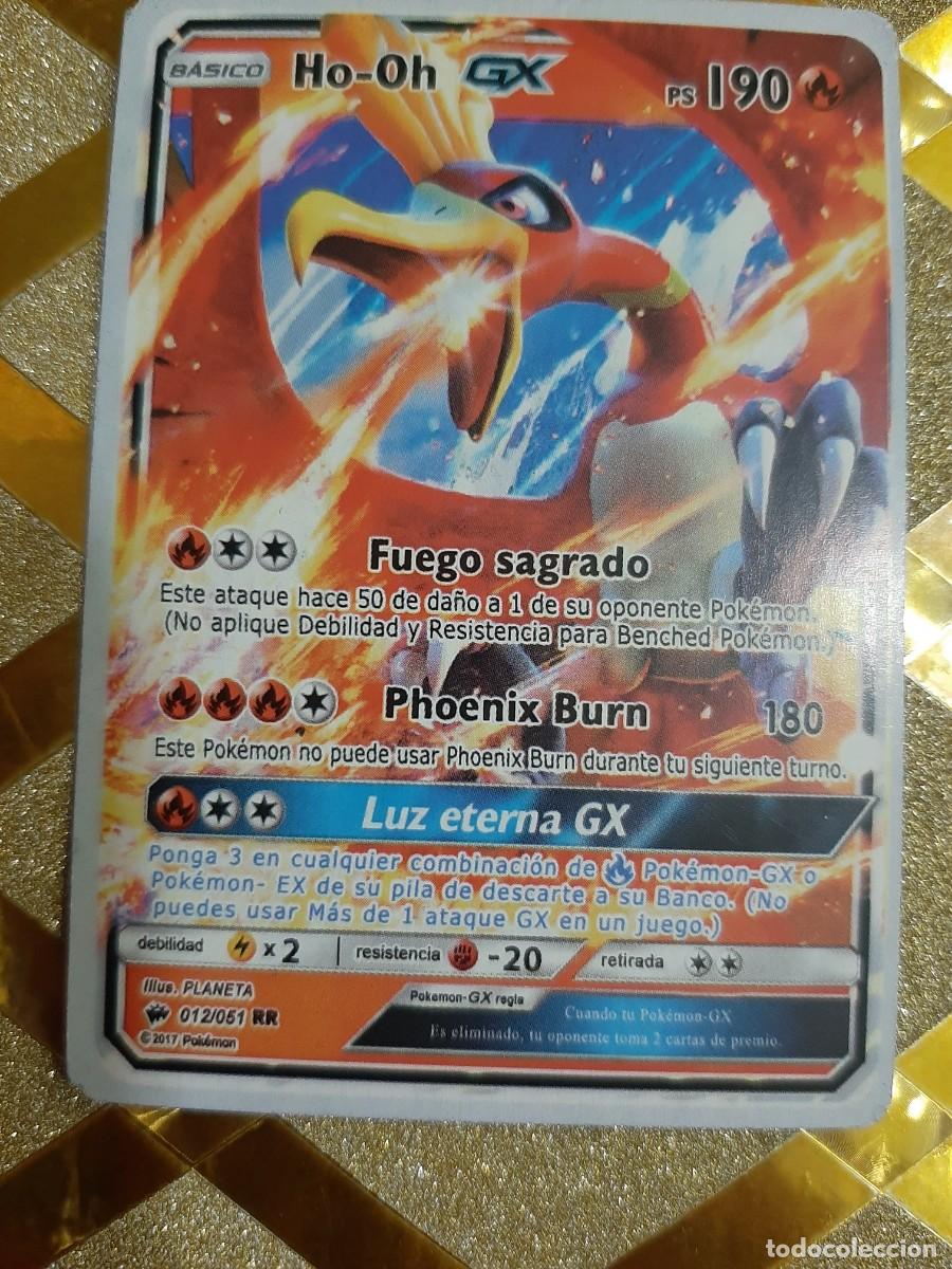 Coleccionismo cromos antiguos: CROMOS CARTAS DE POKEMON HO-OH ! - Foto 1