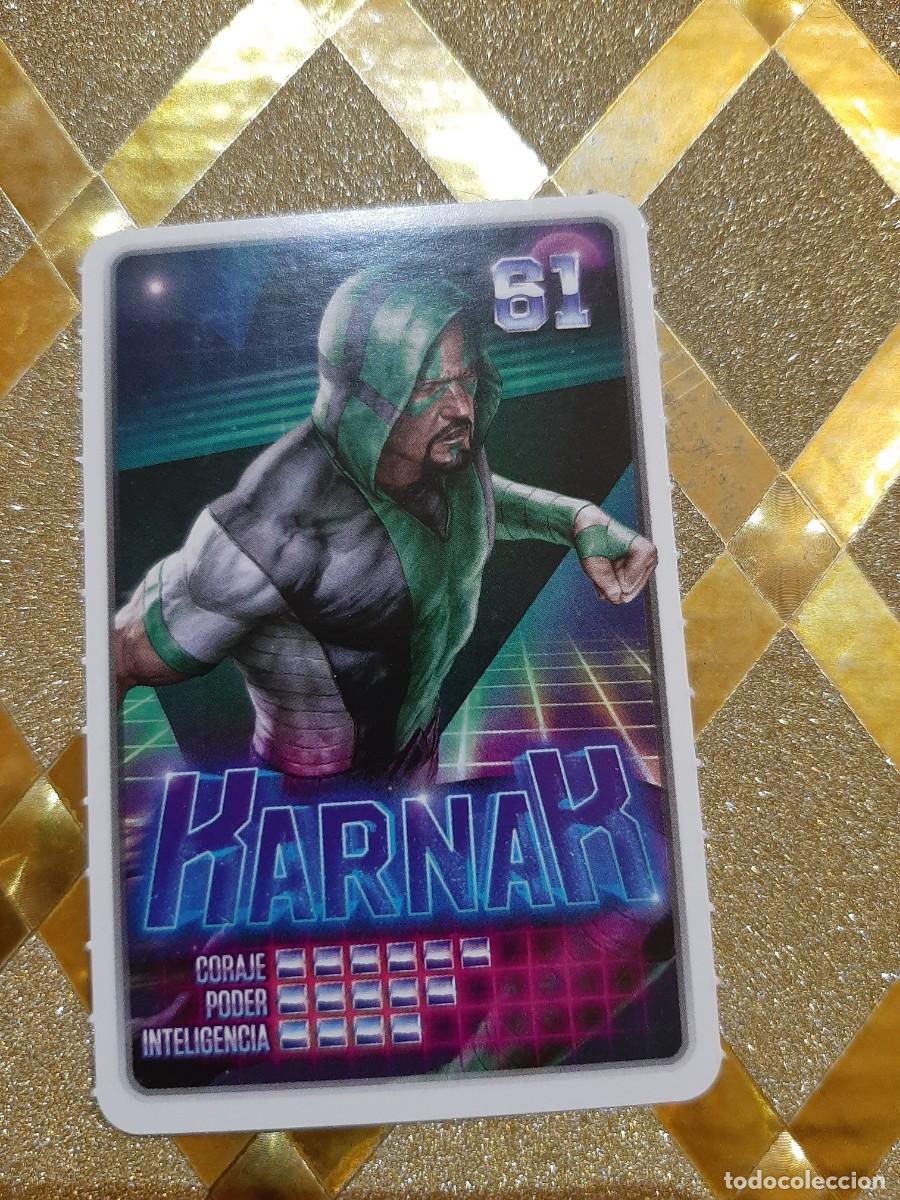 Coleccionismo cromos antiguos: CROMO DE MARVEL NUMERO 61 &iexcl; DESCUBRE TU PODER ! CARREFOUR ! - Foto 1