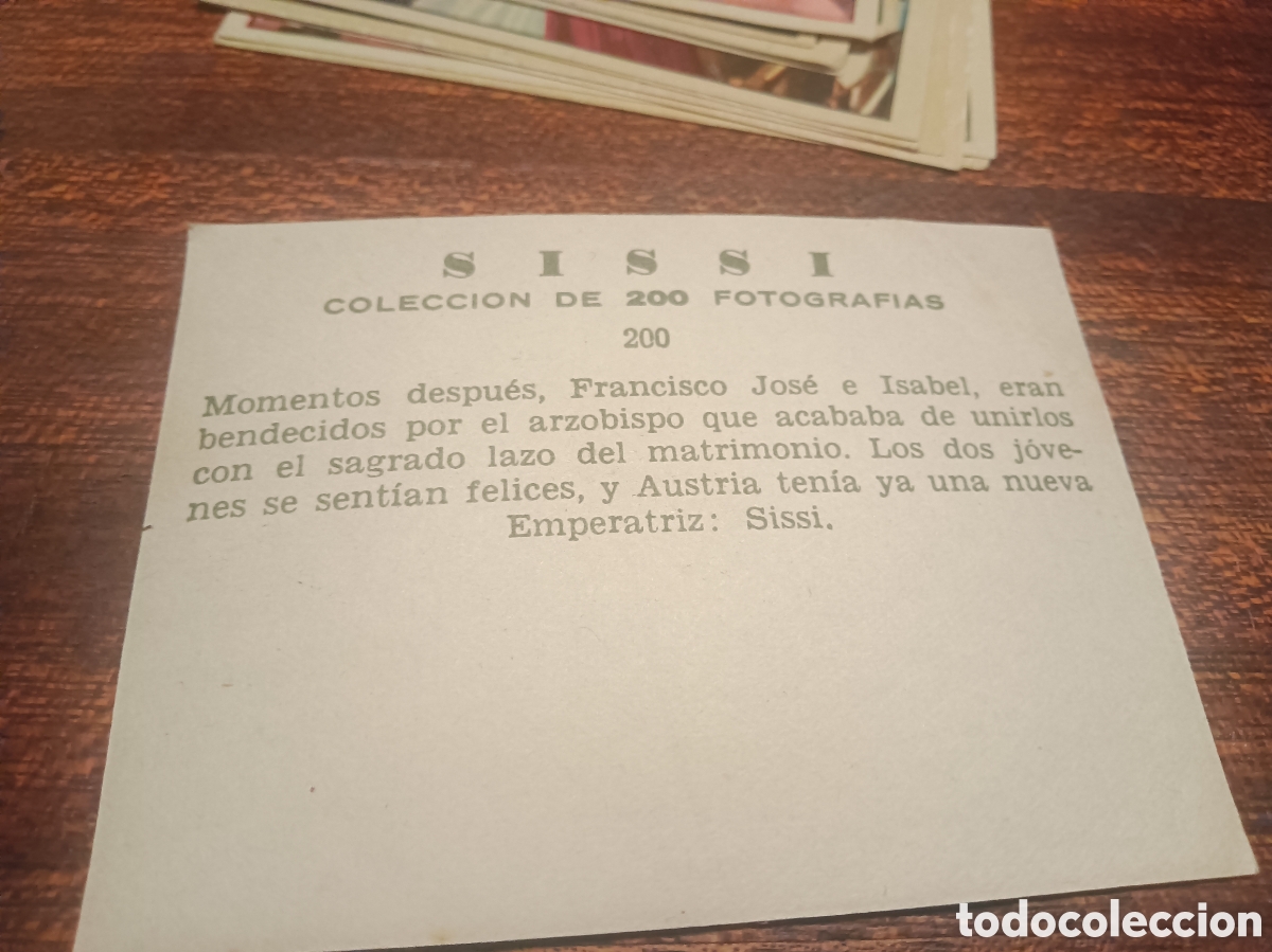 Coleccionismo cromos antiguos: SISSI LOTE 147 CROMOS - Foto 5