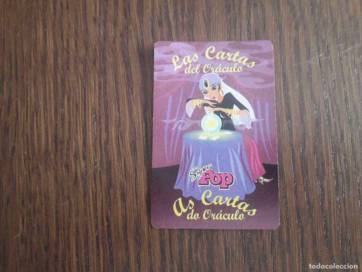 Coleccionismo Cromos antiguos: cromo de la revista super pop, las cartas del or&aacute;culo. vuestro viaje m&aacute;s especial.