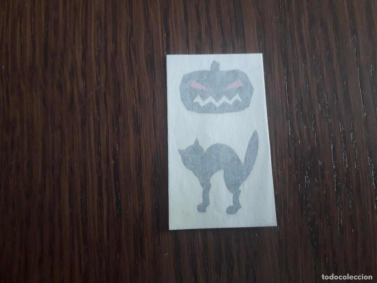 Coleccionismo cromos antiguos: cromo tattoo de halloween. - Foto 1