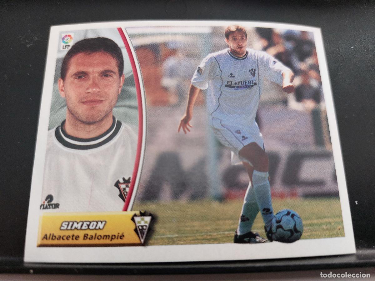 Coleccionismo Cromos antiguos: EDICIONES ESTE 2003-2004 (03 04) SIMEON ALBACETE &ndash; NUEVO SIN PEGAR