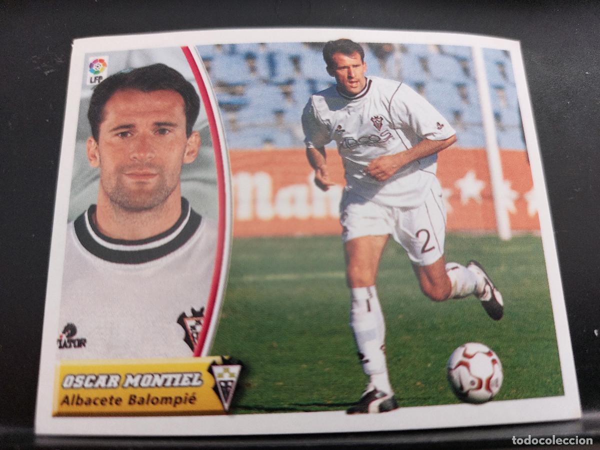 Coleccionismo Cromos antiguos: EDICIONES ESTE 2003-2004 (03 04) OSCAR MONTIEL ALBACETE &ndash; NUEVO SIN PEGAR
