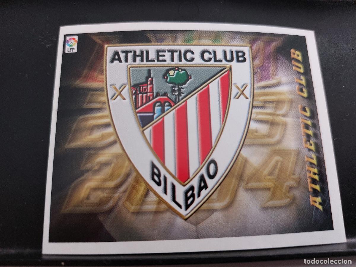 Coleccionismo Cromos antiguos: EDICIONES ESTE 2003-2004 (03 04) ESCUDO ATH BILBAO &ndash; NUEVO SIN PEGAR