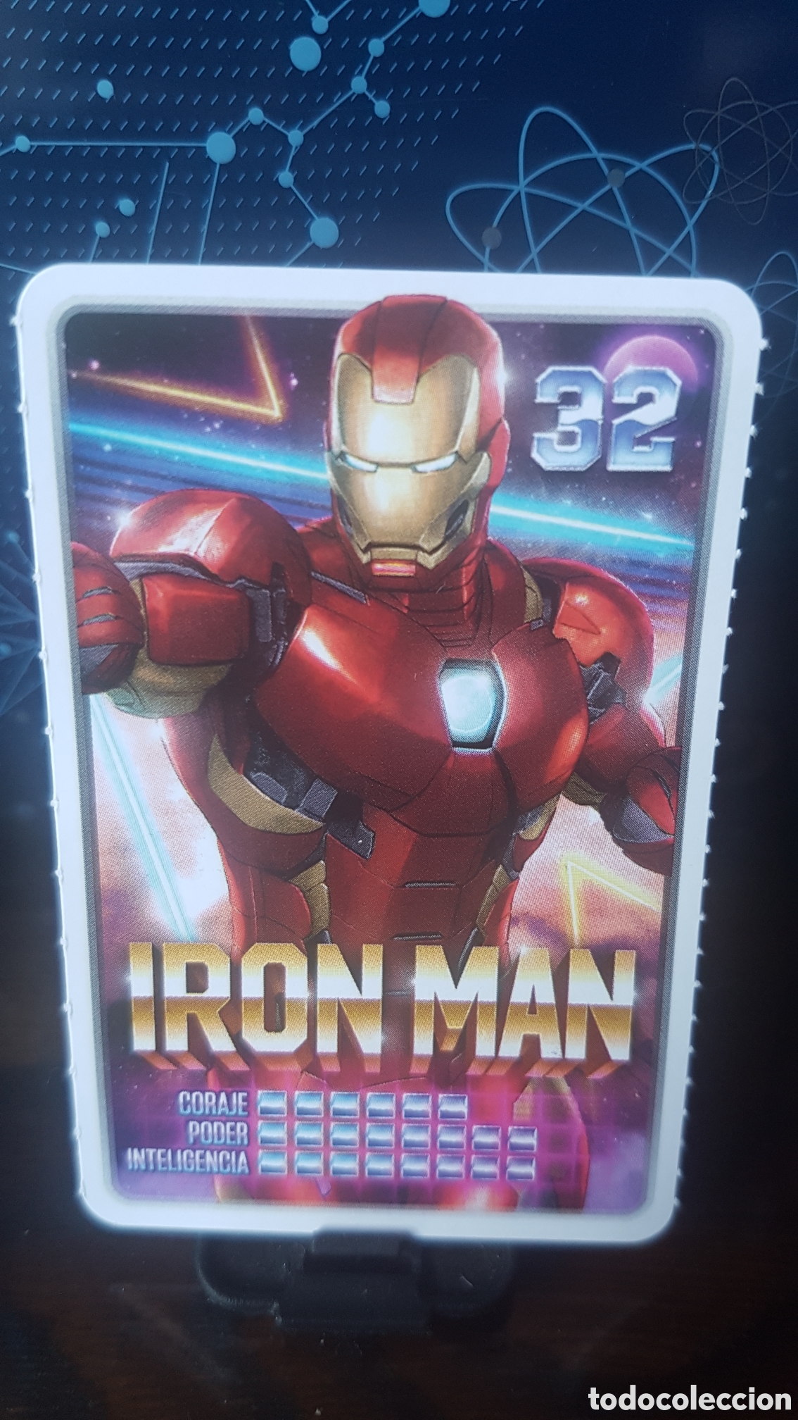 Coleccionismo cromos antiguos: #32 IRON MAN CARREFOUR MARVEL &iexcl;DESCUBRE TU PODER! - Foto 1