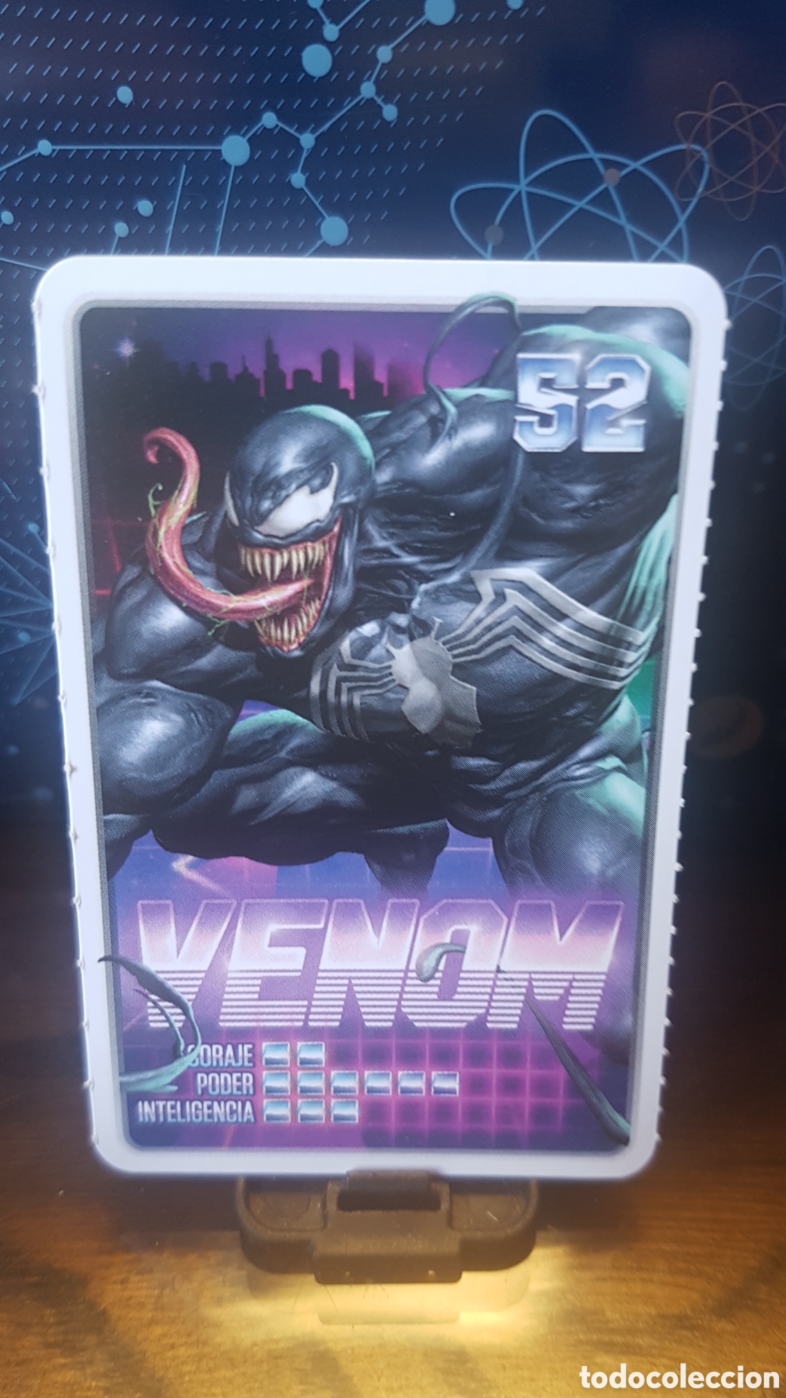 Coleccionismo cromos antiguos: #52 VENOM CARREFOUR MARVEL &iexcl;DESCUBRE TU PODER! - Foto 1