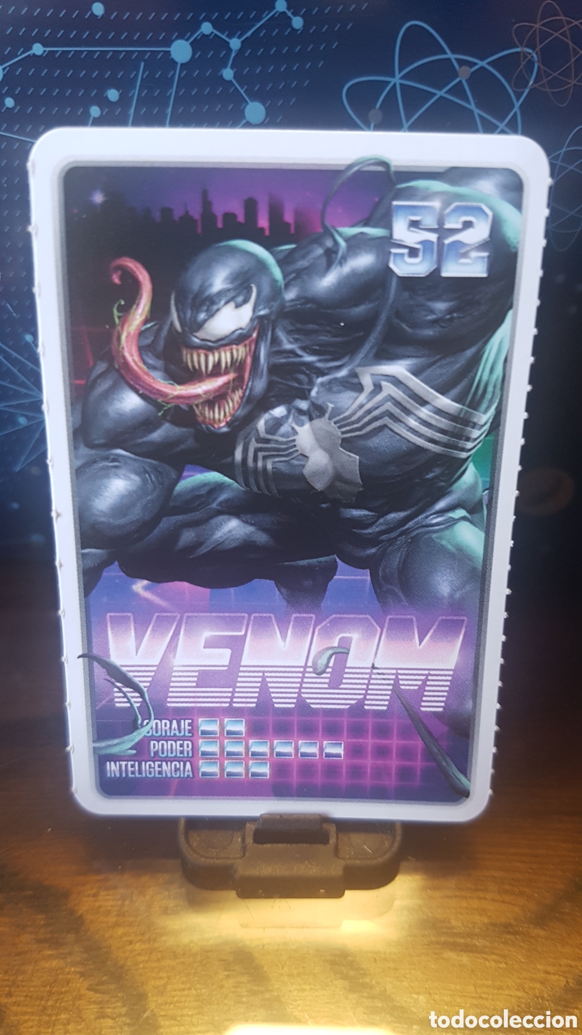 Coleccionismo cromos antiguos: #52 VENOM CARREFOUR MARVEL &iexcl;DESCUBRE TU PODER! - Foto 1