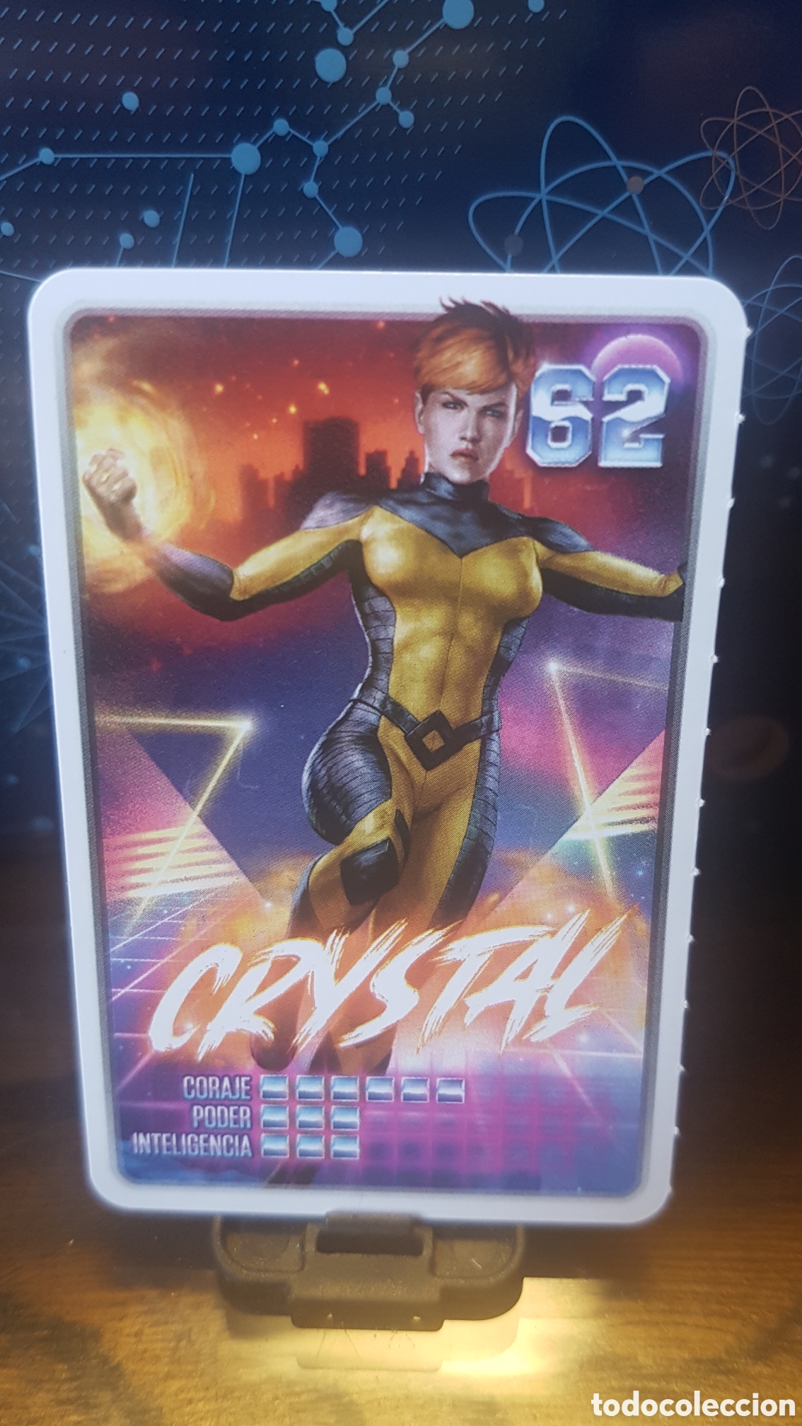 Coleccionismo cromos antiguos: #62 CRYSTAL CARREFOUR MARVEL &iexcl;DESCUBRE TU PODER! - Foto 1