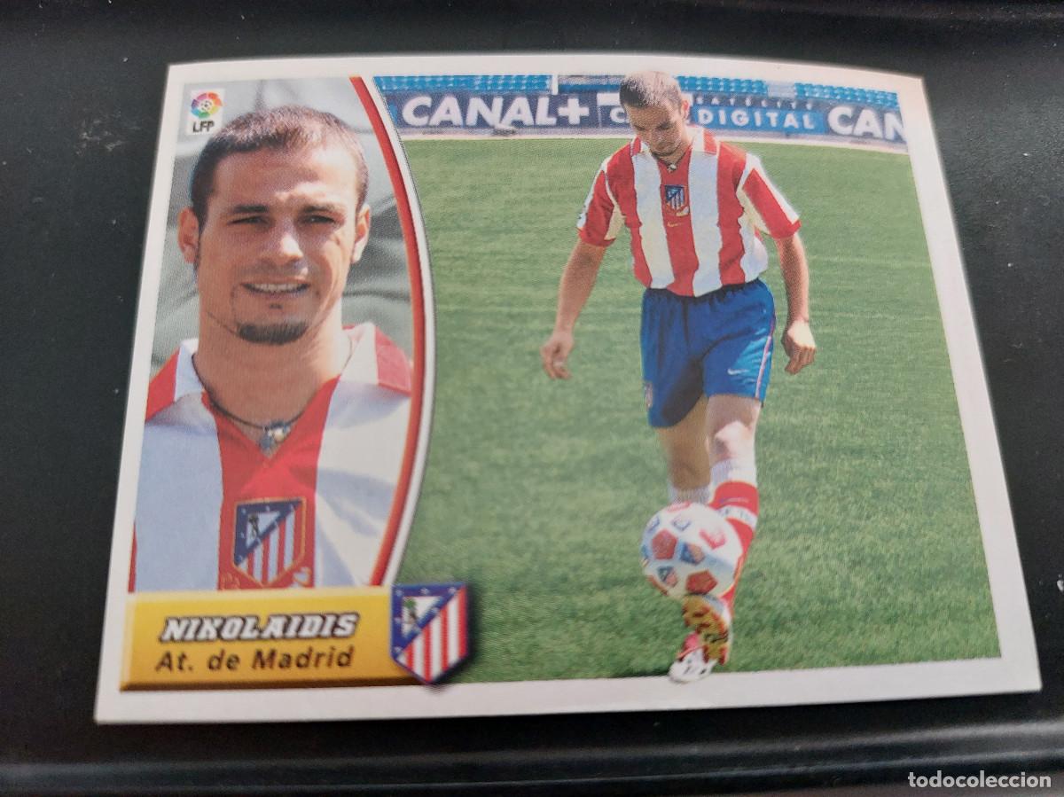 Coleccionismo cromos antiguos: EDICIONES ESTE 2003-2004 (03 04) NIKOLAIDIS ATLETICO DE MADRID &ndash; NUEVO SIN PEGAR