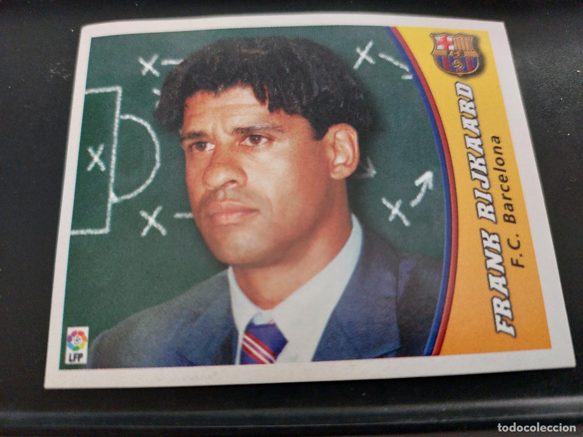 Coleccionismo Cromos antiguos: EDICIONES ESTE 2003-2004 (03 04) ENTRENADOR RIJKAARD BARCELONA &ndash; NUEVO SIN PEGAR