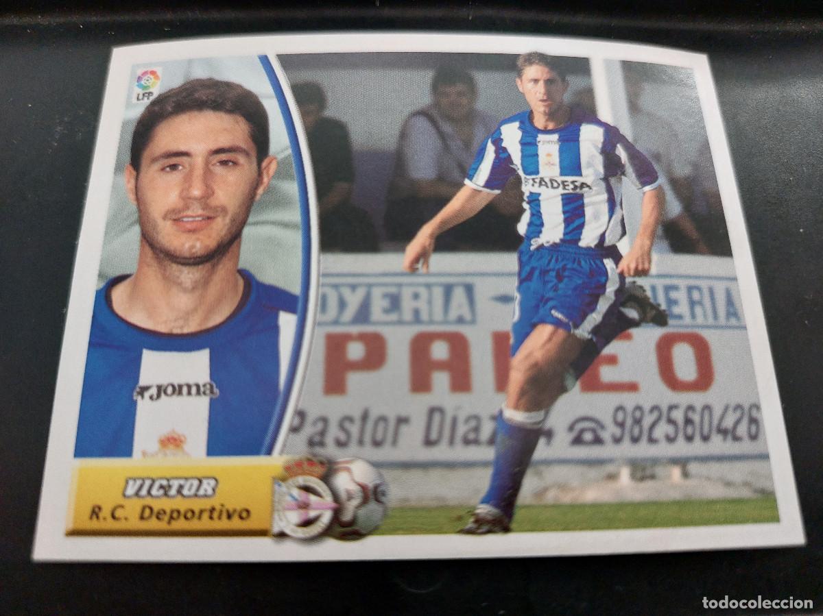 Coleccionismo Cromos antiguos: EDICIONES ESTE 2003-2004 (03 04) VICTOR DEPORTIVO LA CORU&Ntilde;A &ndash; NUEVO SIN PEGAR