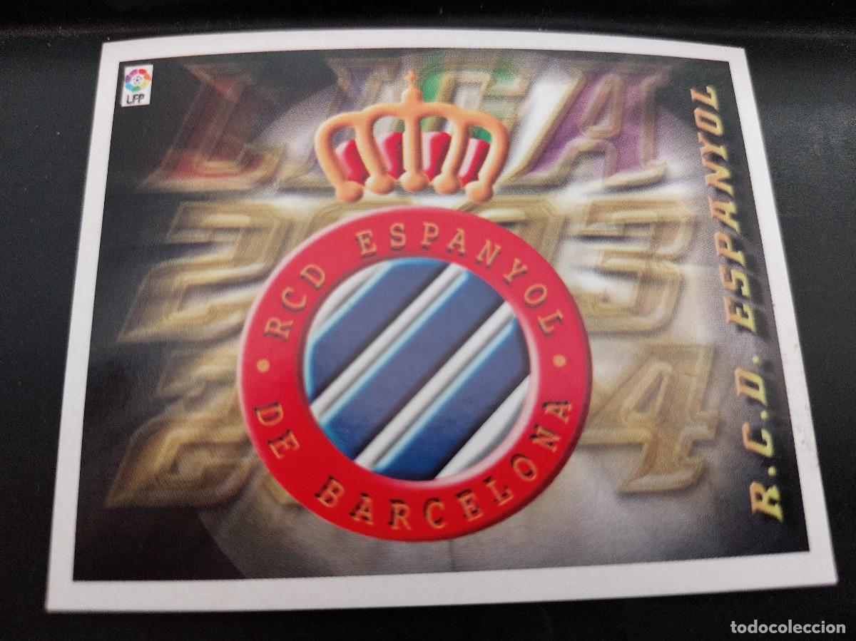 Sammeln alte Sammelbilder: EDICIONES ESTE 2003-2004 (03 04) ESCUDO ESPA&Ntilde;OL ESPANYOL &ndash; NUEVO SIN PEGAR