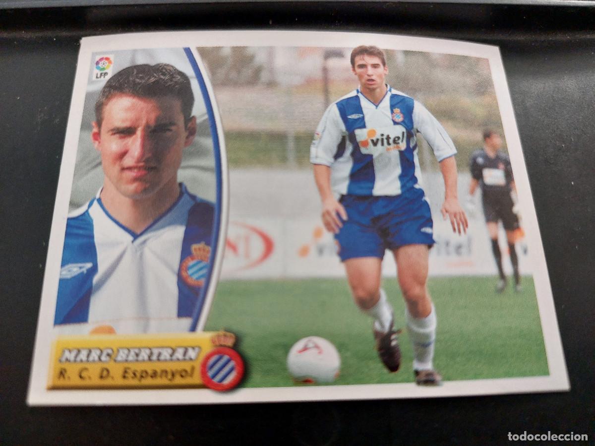 Coleccionismo Cromos antiguos: EDICIONES ESTE 2003-2004 (03 04) MARC BERTRAN ESPA&Ntilde;OL ESPANYOL &ndash; NUEVO SIN PEGAR