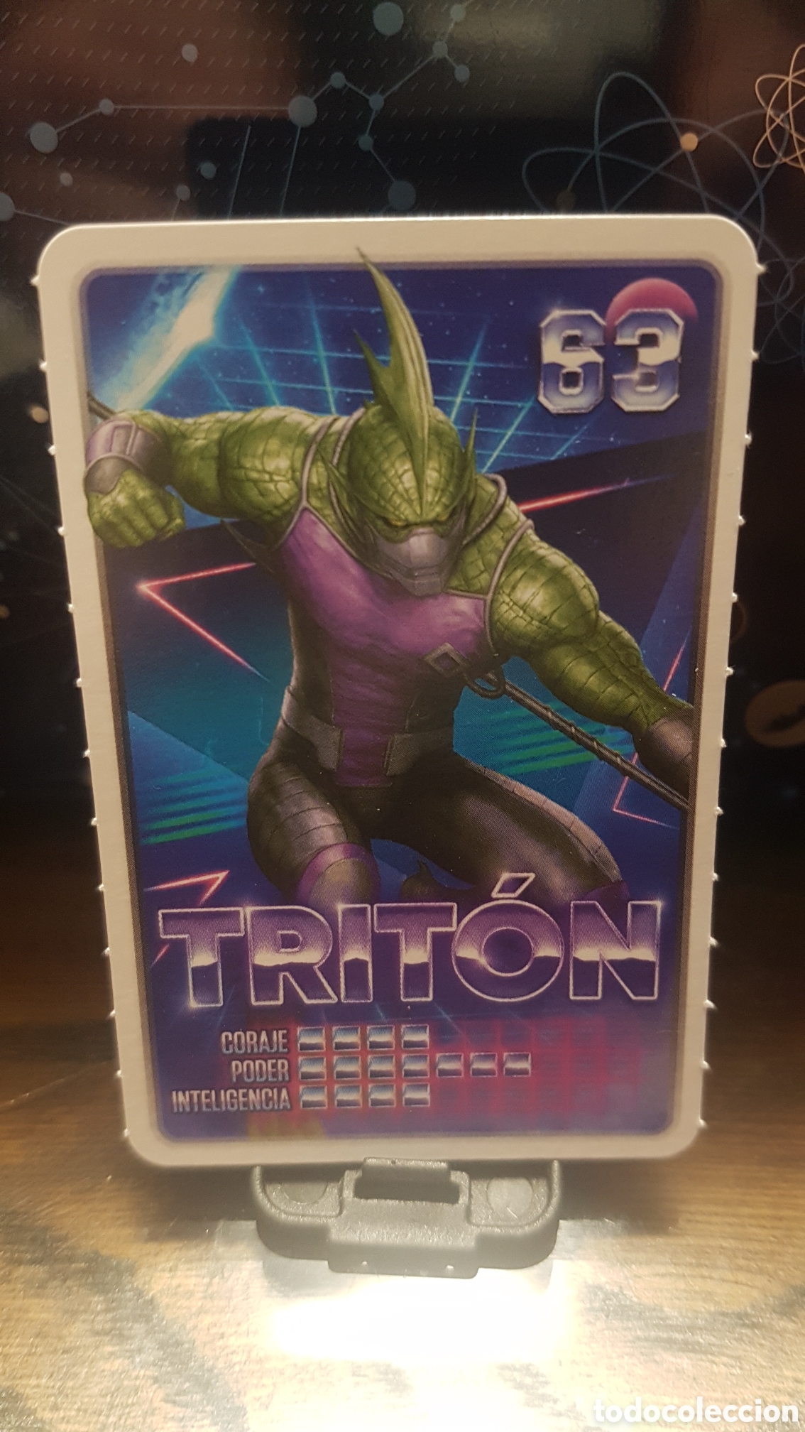 Coleccionismo cromos antiguos: #63 TRITON CARREFOUR MARVEL &iexcl;DESCUBRE TU PODER! - Foto 1