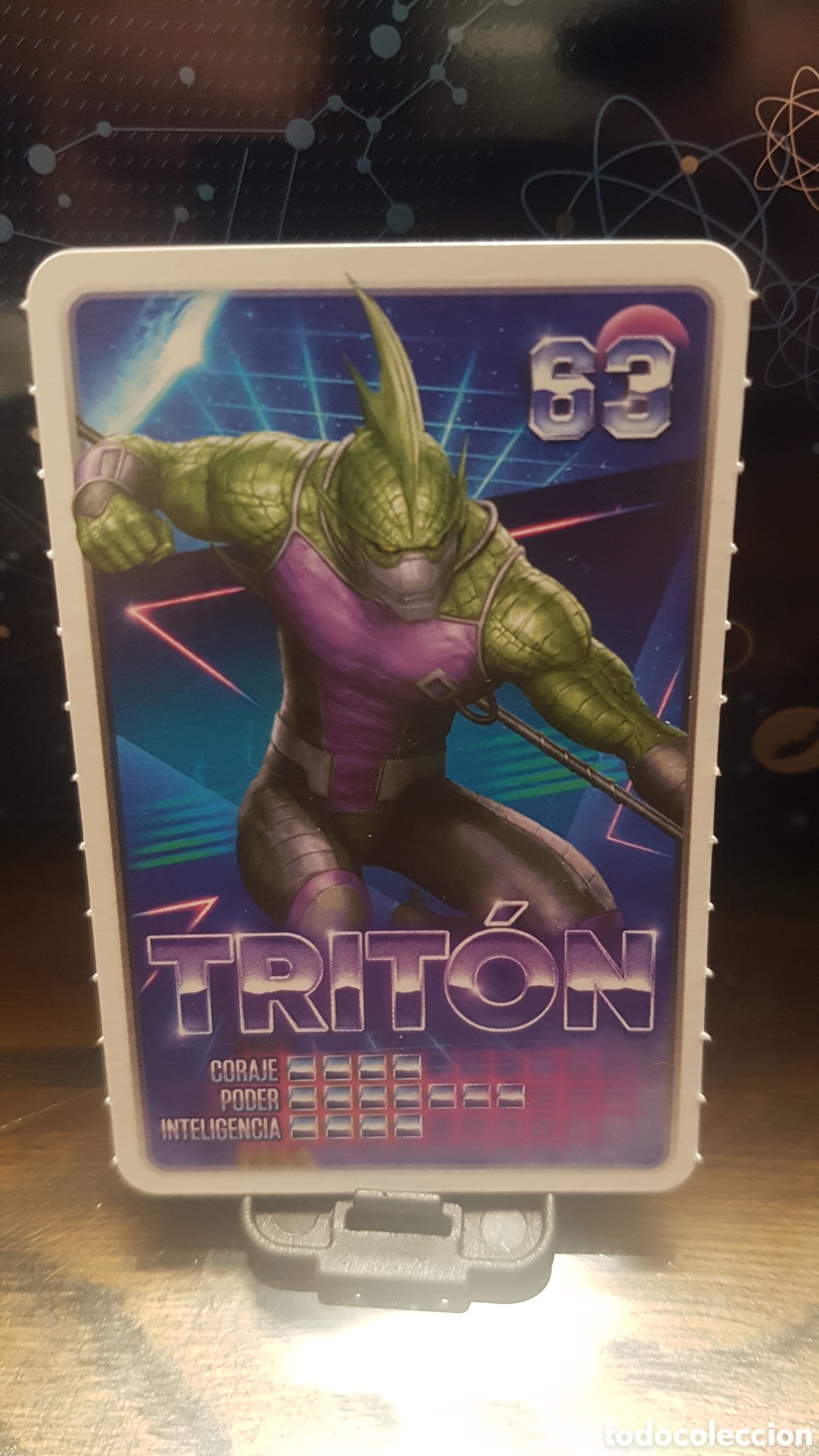Coleccionismo cromos antiguos: #63 TRITON CARREFOUR MARVEL &iexcl;DESCUBRE TU PODER! - Foto 1