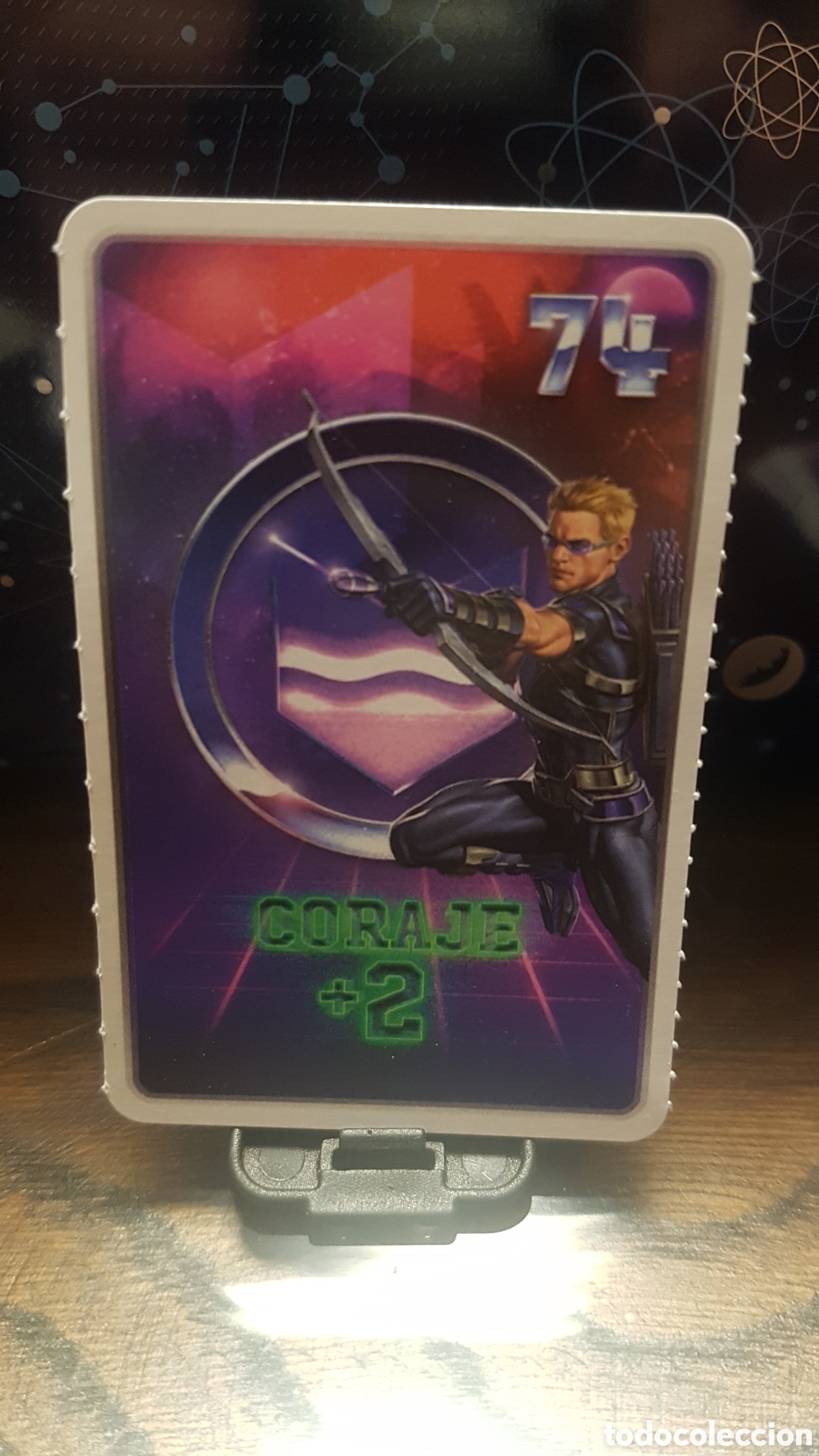 Coleccionismo cromos antiguos: #74 CORAJE +2 CARREFOUR MARVEL &iexcl;DESCUBRE TU PODER! - Foto 1