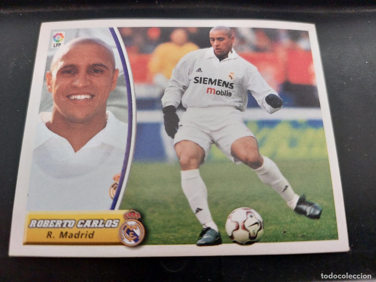 Coleccionismo Cromos antiguos: EDICIONES ESTE 2003-2004 (03 04) ROBERTO CARLOS REAL MADRID &ndash; NUEVO SIN PEGAR