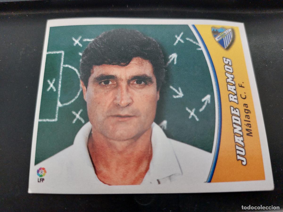 Sammeln alte Sammelbilder: EDICIONES ESTE 2003-2004 (03 04) ENTRENADOR JUANDE RAMOS MALAGA &ndash; NUEVO SIN PEGAR