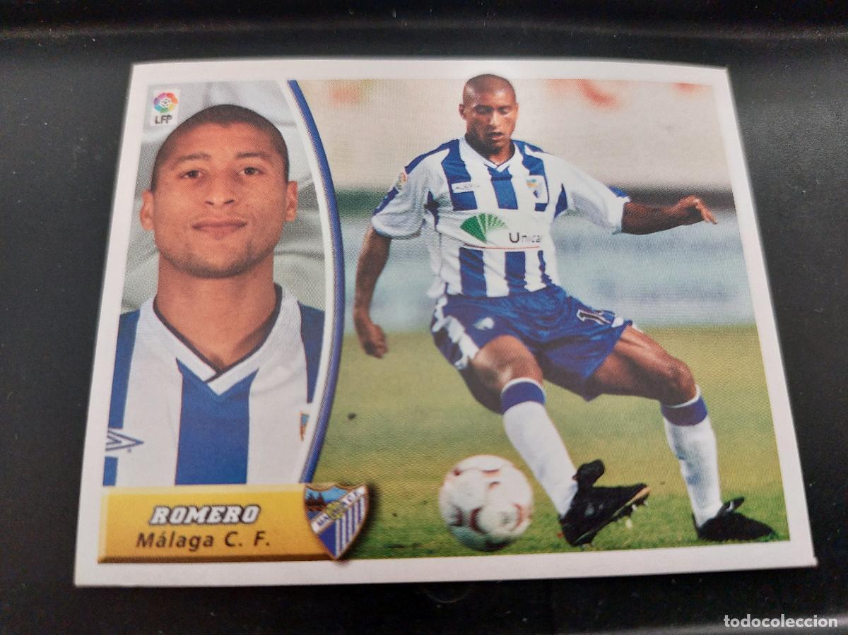 Coleccionismo Cromos antiguos: EDICIONES ESTE 2003-2004 (03 04) ROMERO MALAGA &ndash; NUEVO SIN PEGAR