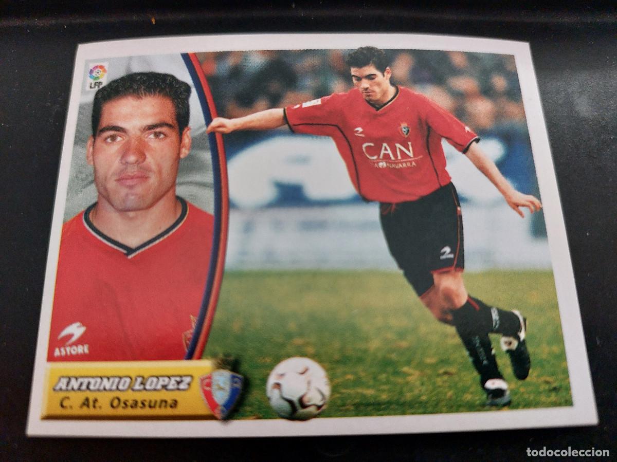 Sammeln alte Sammelbilder: EDICIONES ESTE 2003-2004 (03 04) ANTONIO LOPEZ OSASUNA &ndash; NUEVO SIN PEGAR