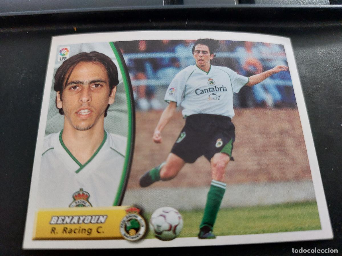 Collectionnisme Cartes &agrave; collectionner anciennes: EDICIONES ESTE 2003-2004 (03 04) BENAYOUN RACING SANTANDER &ndash; NUEVO SIN PEGAR