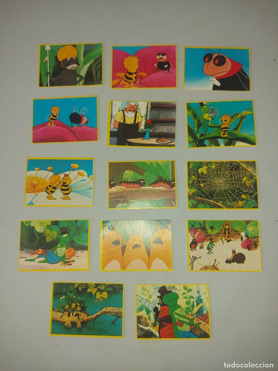 Coleccionismo cromos antiguos: 34 cromos la abeja maya danone - Foto 3