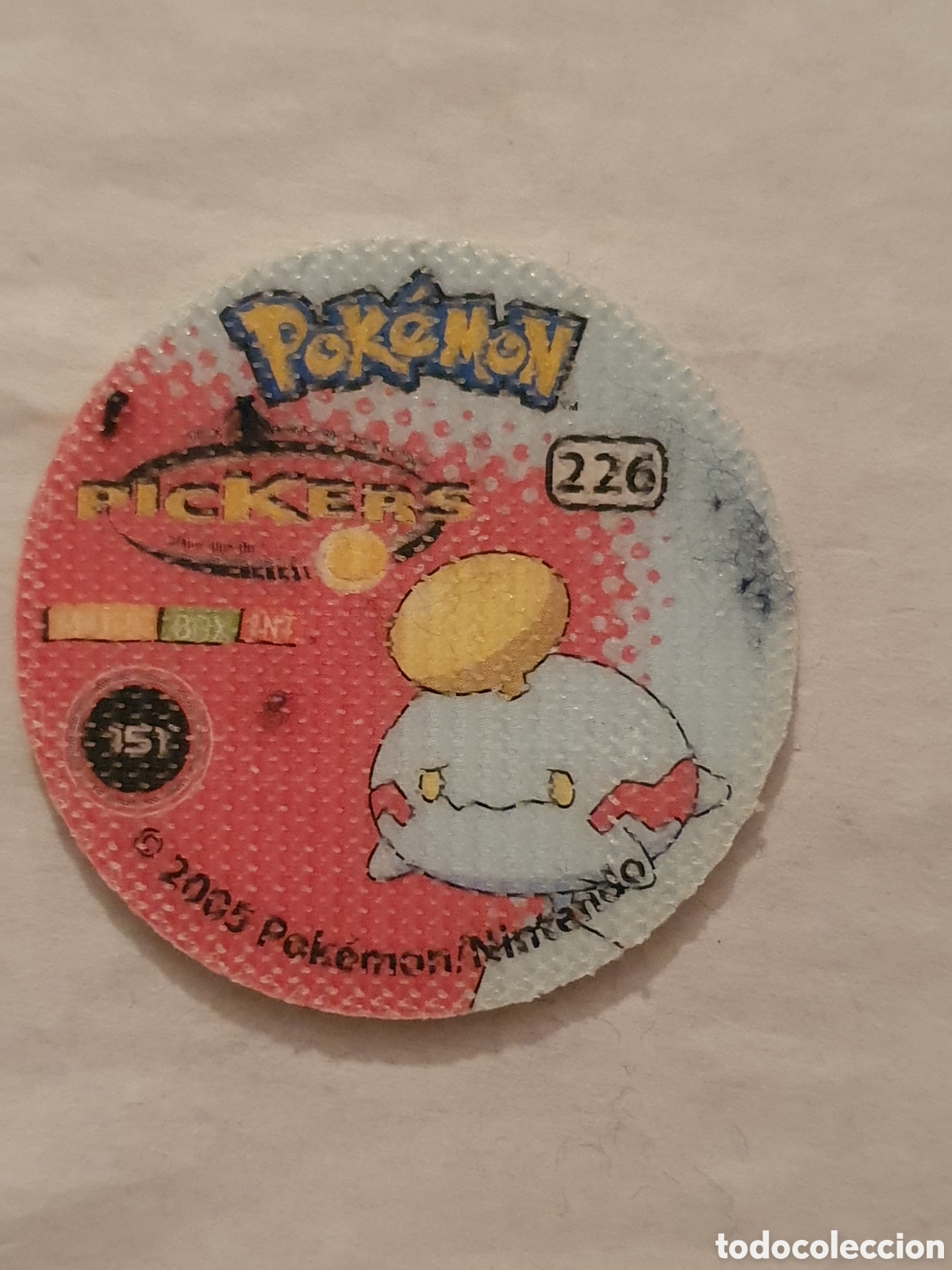 Coleccionismo cromos antiguos: Pokemon CHIMECHO PICKERS 151 - Foto 2