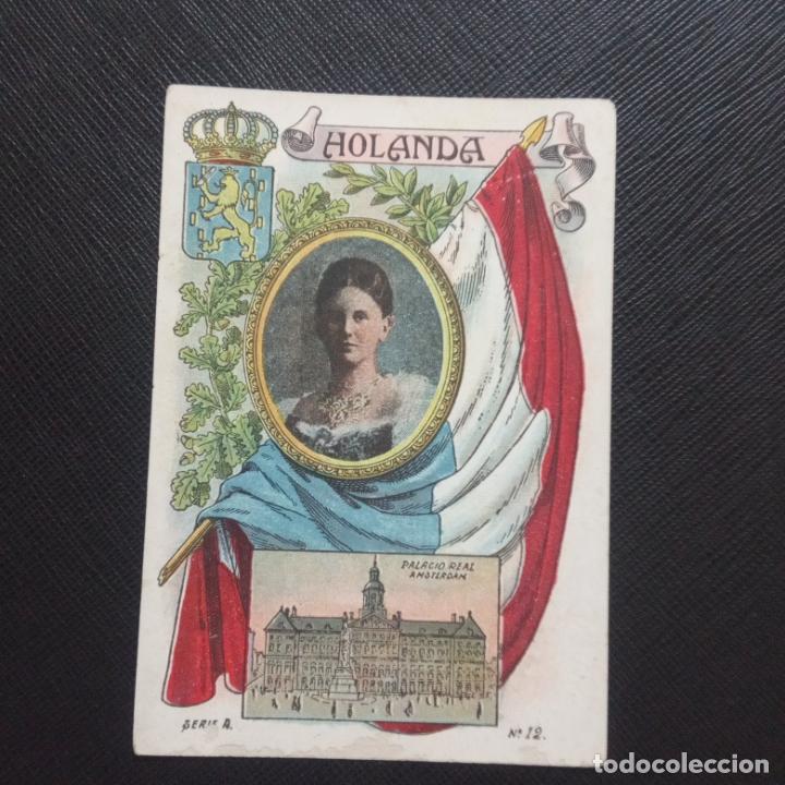 Collectionnisme Cartes &agrave; collectionner anciennes: HOLANDA REINA GUILLERMINA CROMO CHOCOLATES TORRENT - CC5 - SB3 - 12