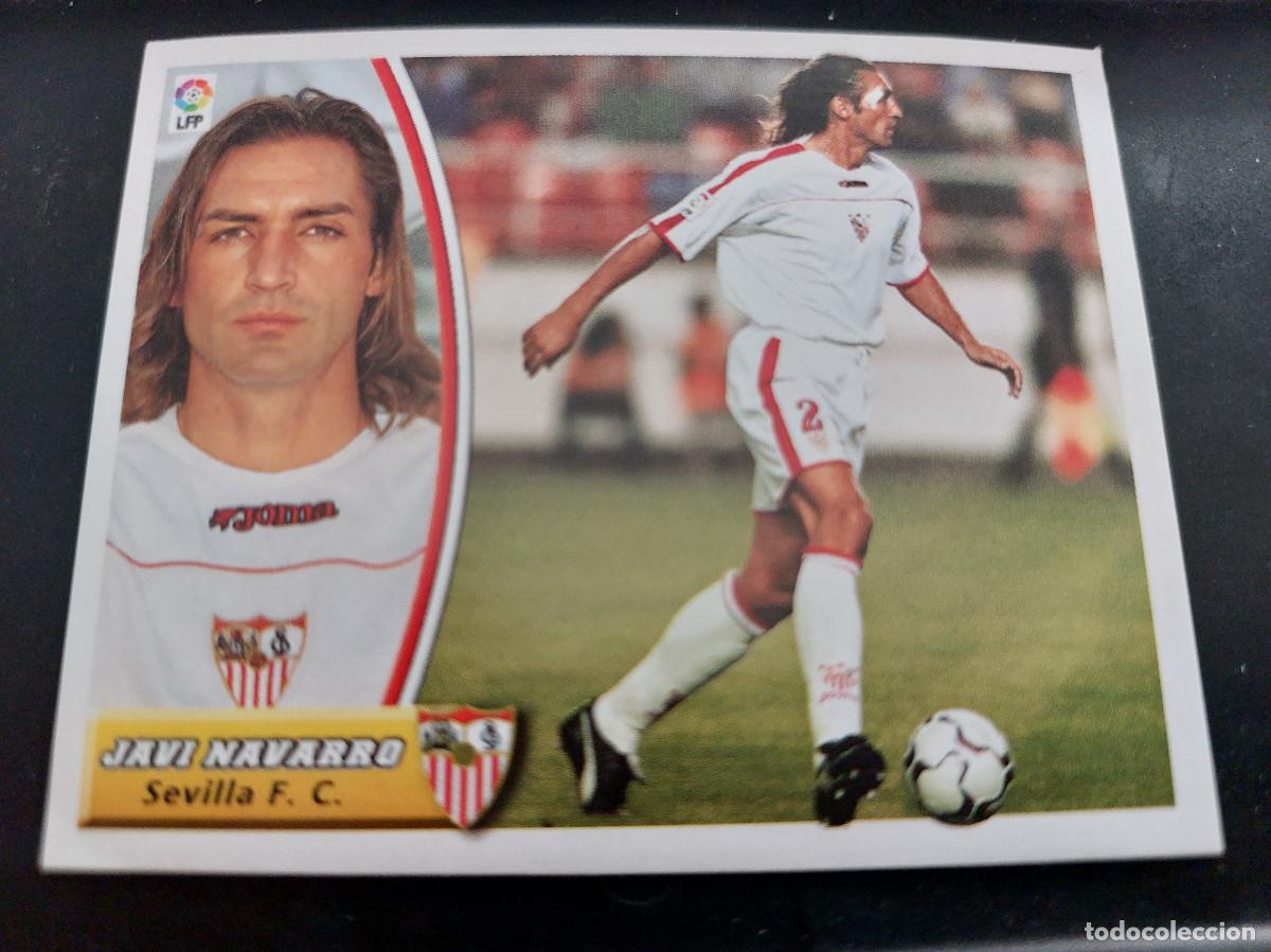 Sammeln alte Sammelbilder: EDICIONES ESTE 2003-2004 (03 04) JAVI NAVARRO SEVILLA &ndash; NUEVO SIN PEGAR