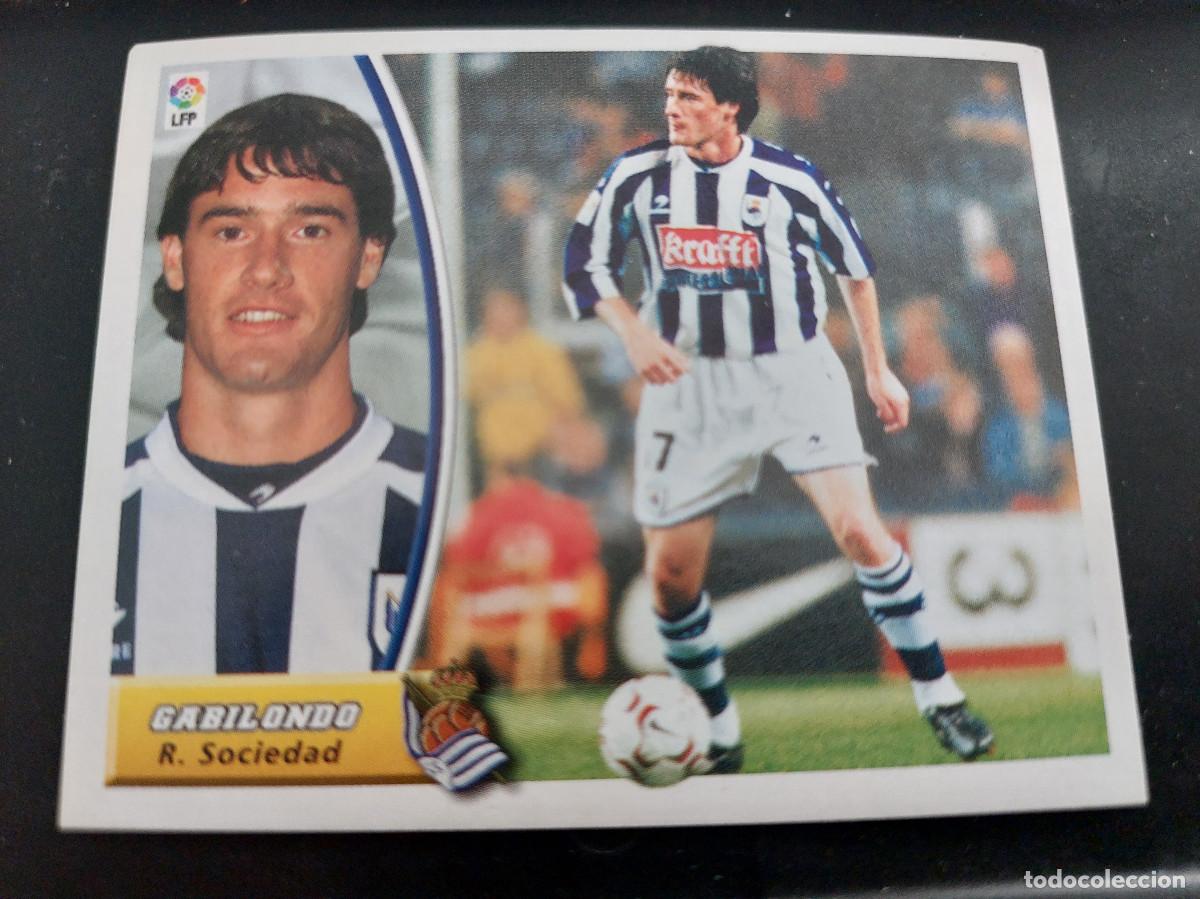 Sammeln alte Sammelbilder: EDICIONES ESTE 2003-2004 (03 04) GABILONDO REAL SOCIEDAD &ndash; NUEVO SIN PEGAR