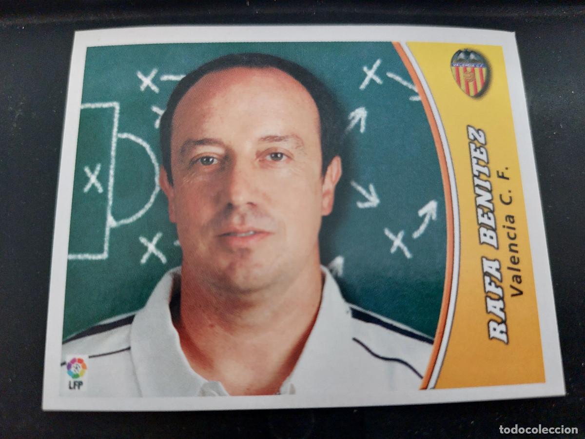 Sammeln alte Sammelbilder: EDICIONES ESTE 2003-2004 (03 04) ENTRENADOR RAFA BENITEZ VALENCIA &ndash; NUEVO SIN PEGAR