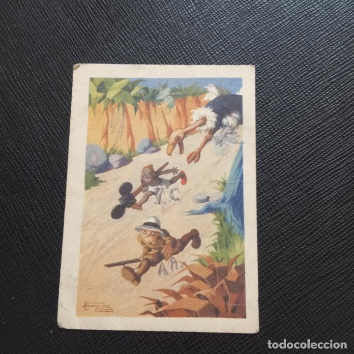 Colecionismo Cromos antigos: AVENTURA DE DCIK EN AFRICA CENTRAL CHOCOLATES FRADERAS CROMO - CC5 - SB8 - 21