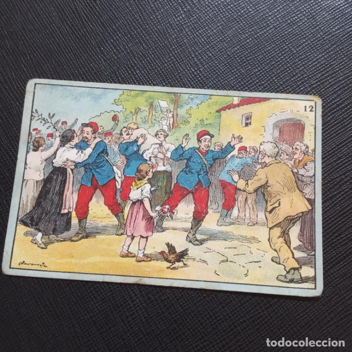 Colecionismo Cromos antigos: GUERRA EUROPEA LA PAZ CHOCOLATES MUNDIAL CROMO - CC5 - SB8 - 12