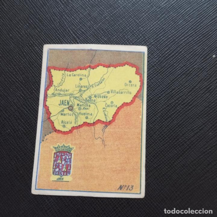 Colecionismo Cromos antigos: JAEN 13 PROVINCIA CARAMELOS LA FUENSANTA CROMO - CC3