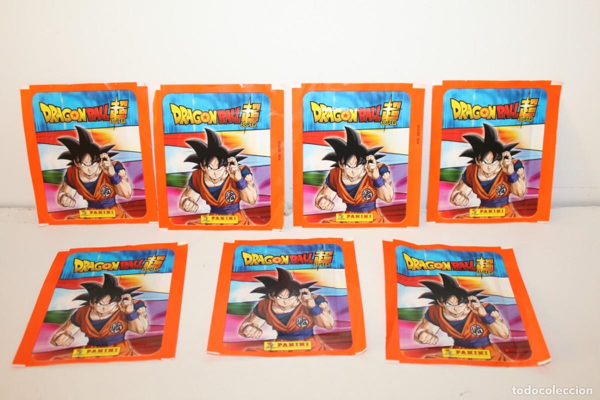 Coleccionismo cromos antiguos: 7 SOBRES DRAGON BALL SUPER PANINI - Foto 1