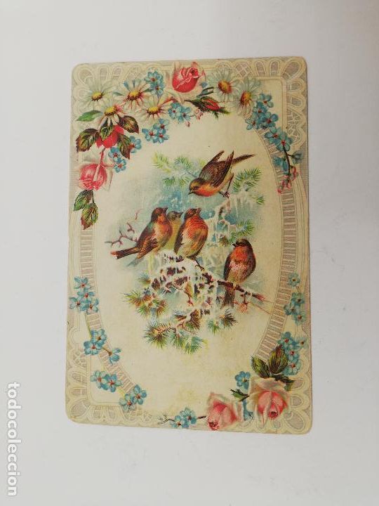 Coleccionismo cromos antiguos: CROMO LITOGRAFICO. SOULCION DE ANTIPIRINA PURA DE SARRA. MED: 14 X 9.5 CM APROX.