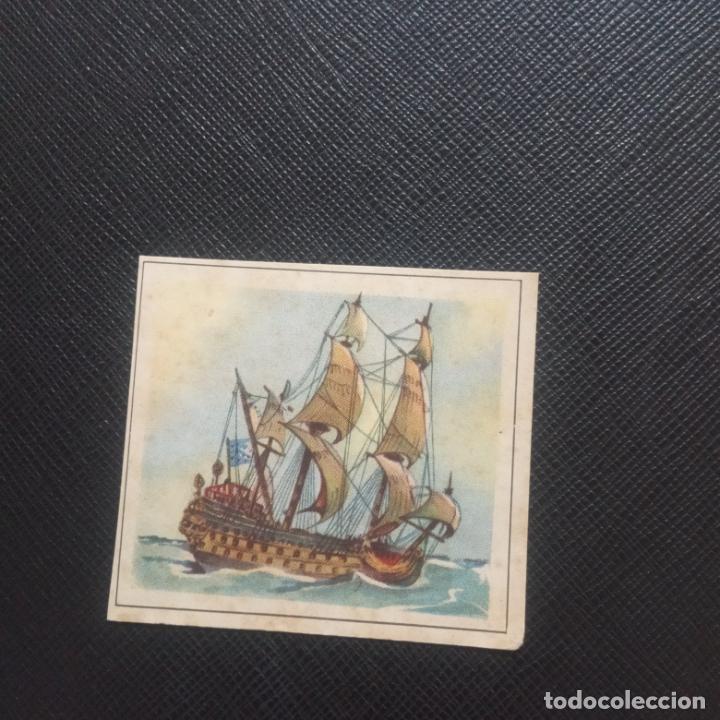 Colecionismo Cromos antigos: SOLEIL ROYAL ENCICLOPEDIA CHICOS ESPA&Ntilde;A HISTORIA DE LA NAVEGACION CROMO - SIN PEGAR - CC3