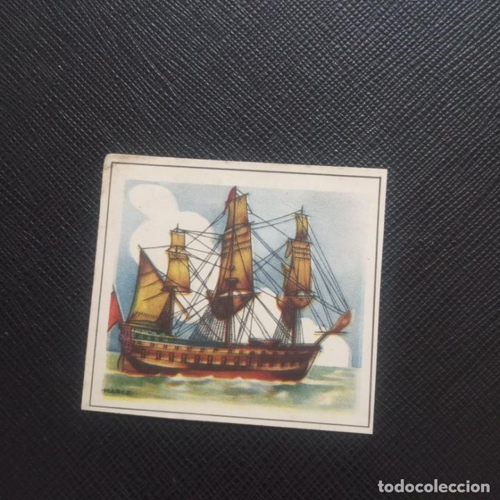 Colecionismo Cromos antigos: L ARTESIEN ENCICLOPEDIA CHICOS ESPA&Ntilde;A HISTORIA DE LA NAVEGACION CROMO - SIN PEGAR - CC3 B