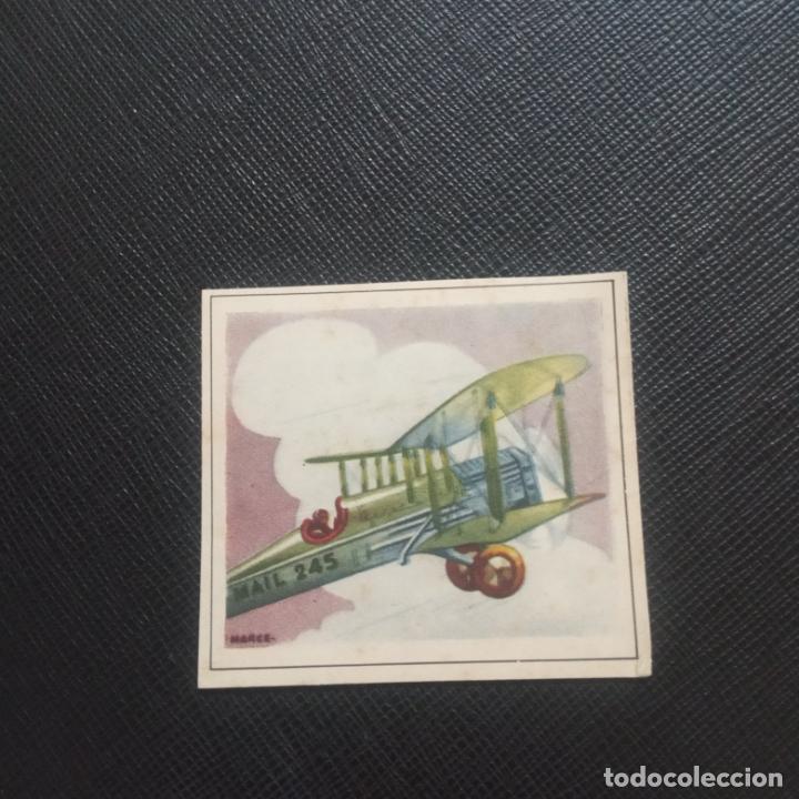 Colecionismo Cromos antigos: BOMBAY BRISTOL ENCICLOPEDIA CHICOS ESPA&Ntilde;A HISTORIA DE LA AVIACION CROMO - SIN PEGAR - CC3