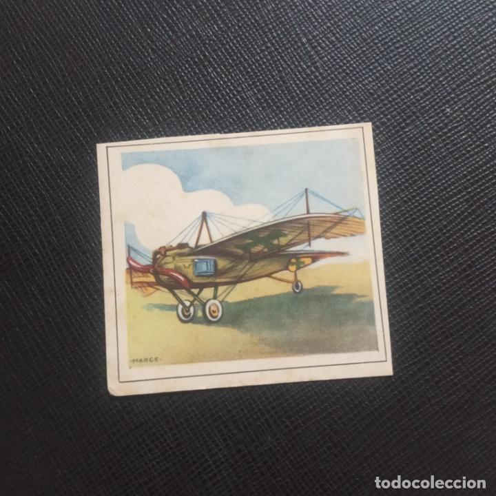 Colecionismo Cromos antigos: TAUBE ENCICLOPEDIA CHICOS ESPA&Ntilde;A HISTORIA DE LA AVIACION CROMO - SIN PEGAR - CC3